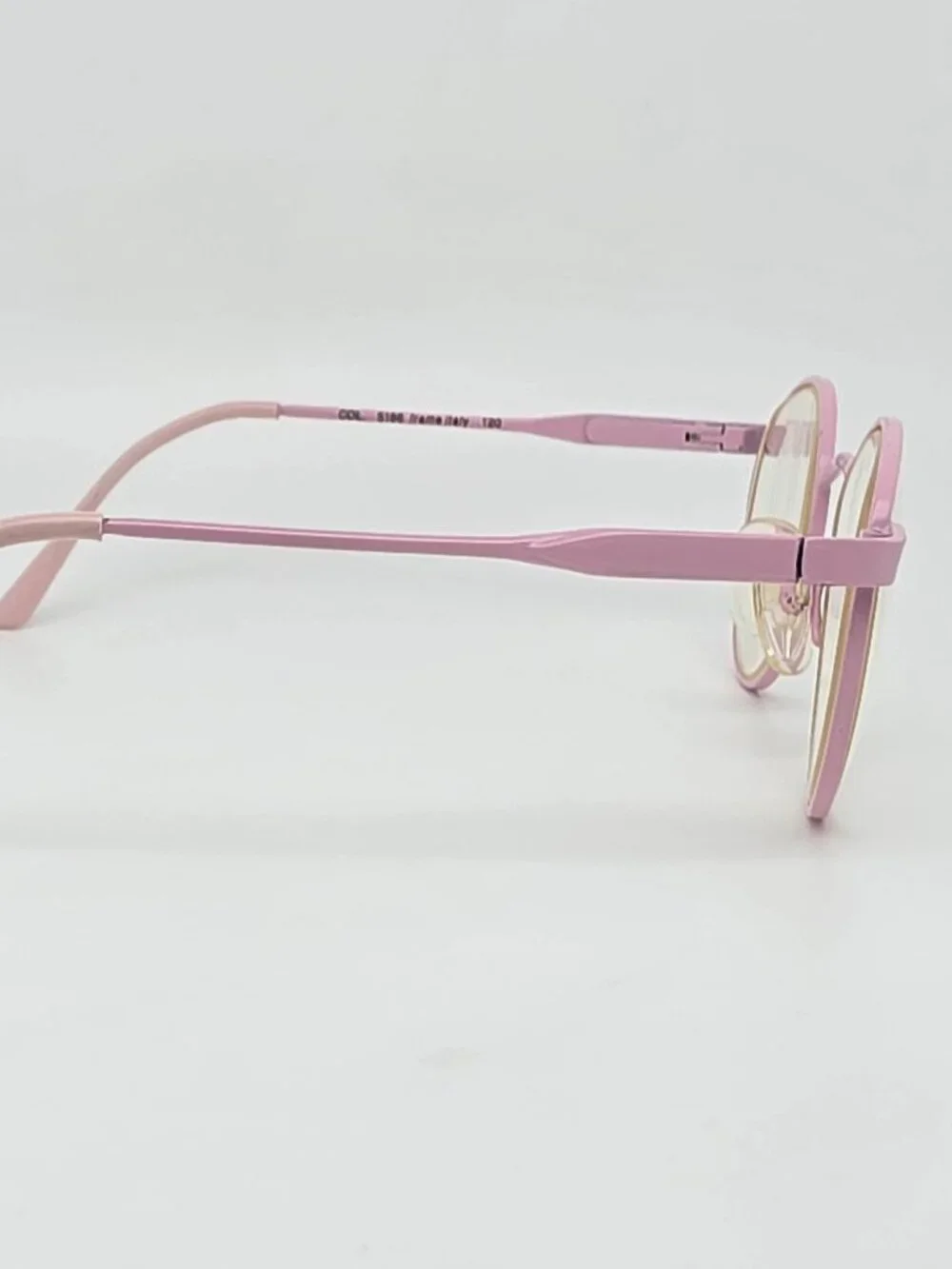Starline Design 702P Col. 5166 Pink Kids Eyeglasses Frame w Flexhinge Italy 45mm